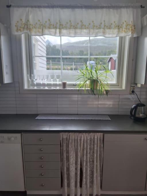 Privat Leilighet Pa Gard Med Badstue Og Nordlys Narwik Zewnętrze zdjęcie